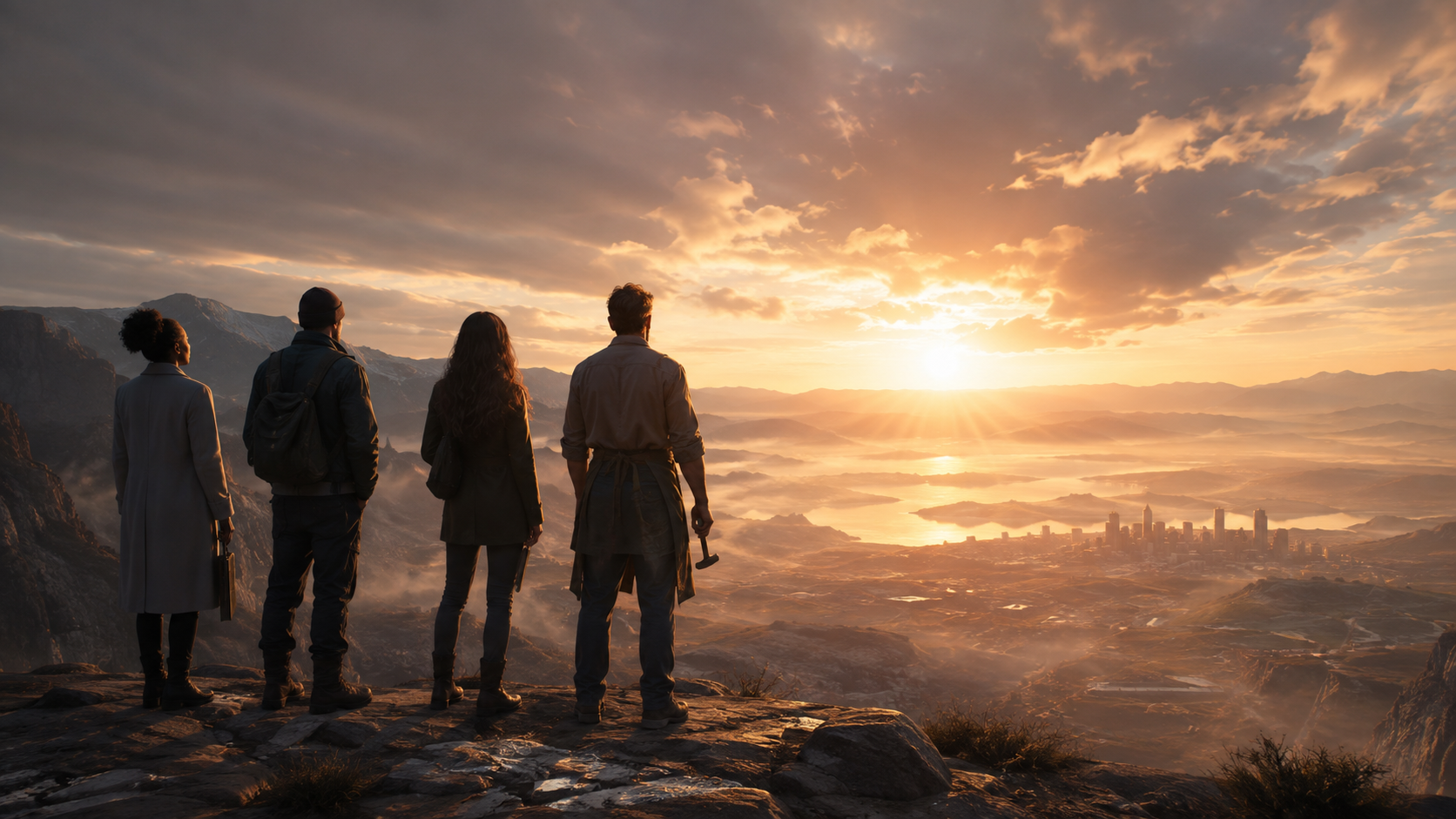 A hopeful view toward the future